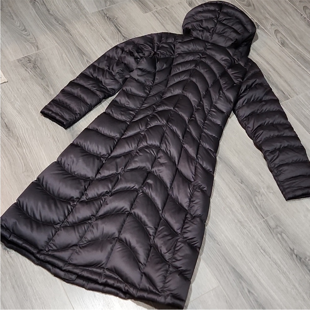 EUC Patagonia Long Black Puffer Coat